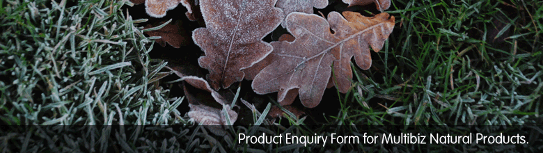 Multibiz Natural Products Enquiry Form